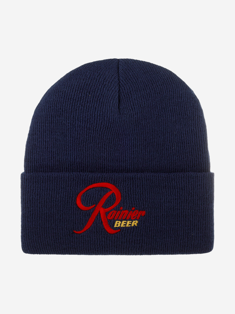 Шапка с отворотом AMERICAN NEEDLE 21019A-RAINIER PBR Rainier Beer Cuffed Knit (синий)