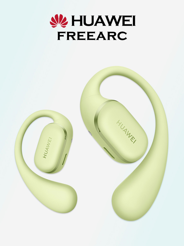 Беспроводные наушники HUAWEI FreeArc, зеленые