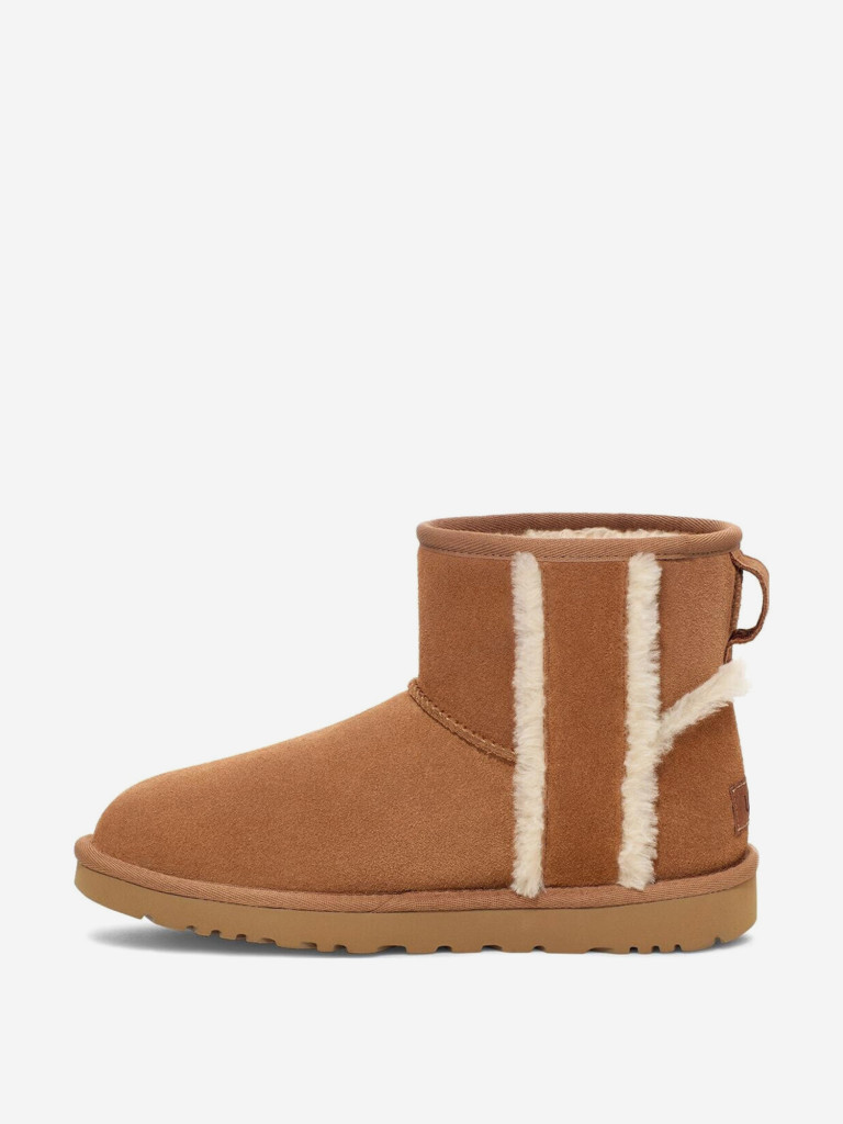 Ботинки утепленные UGG Classic Mini Shearling Logo