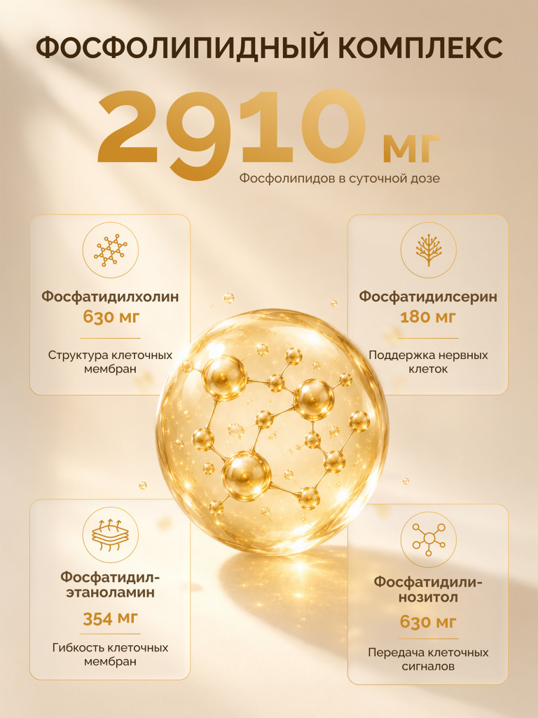 Лецитин подсолнечный MedCraft, 120 капс.