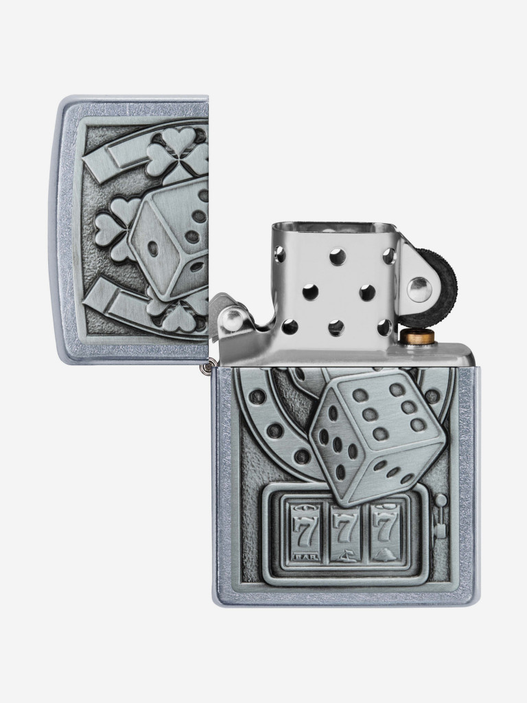 Зажигалка бензиновая ZIPPO 49294 Lucky 7 Emblem
