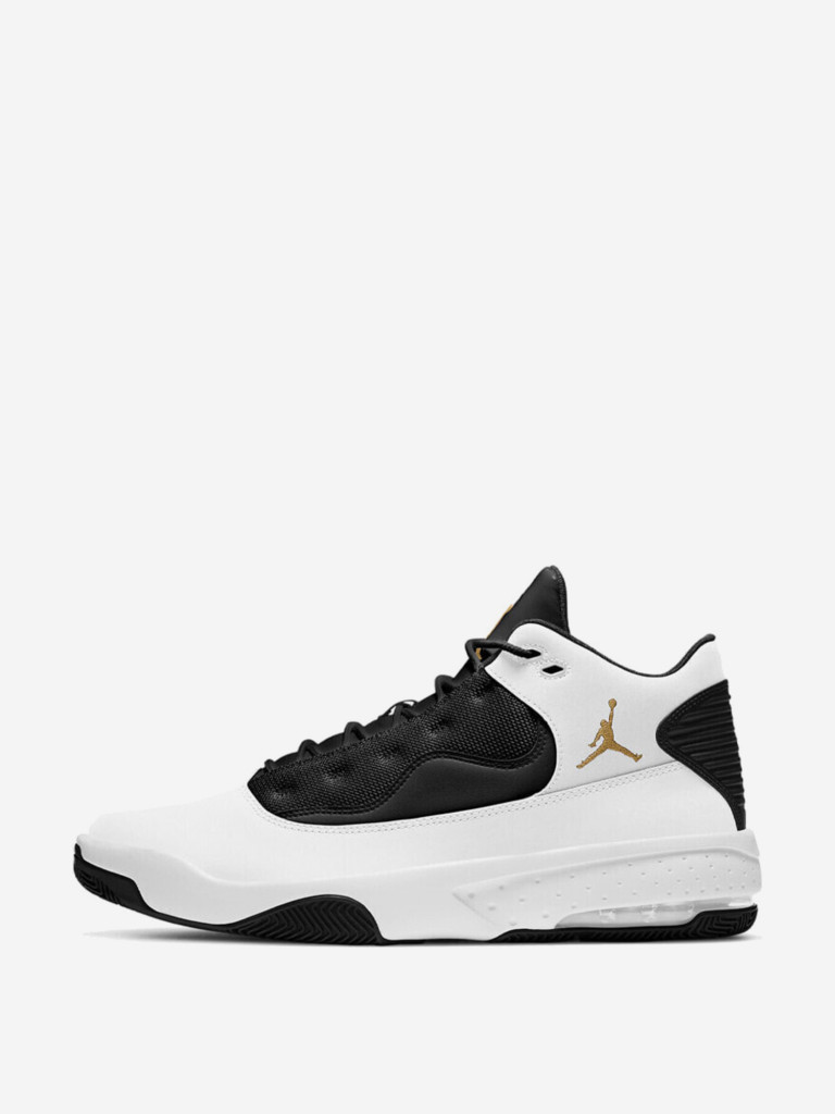 Кроссовки Jordan Max Aura 2 White Black Gold