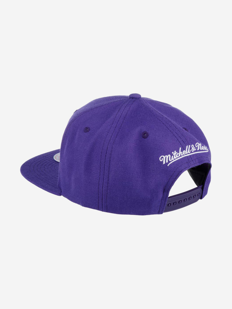 Бейсболка с прямым козырьком MITCHELL NESS HHSS3256-LALYYPPPPURP Los Angeles Lakers NBA