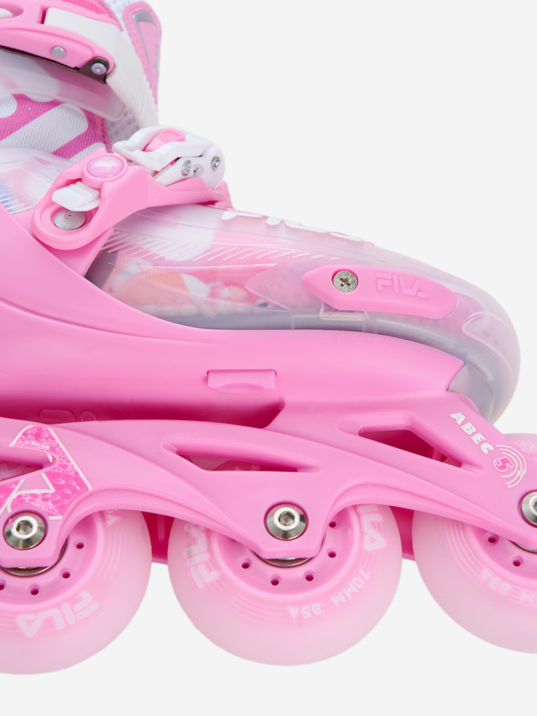 Роликовые коньки детские раздвижные FILA S-One Pink