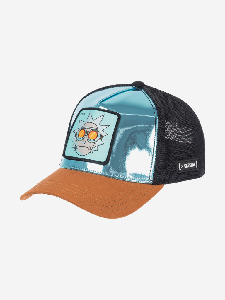 Бейсболка с сеточкой CAPSLAB CL/REM4/1/CT/GLA Rick and Morty Rick (голубой)