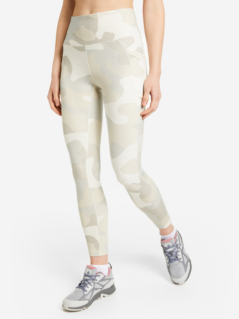 фото Легинсы женские columbia windgates ii legging, бежевый