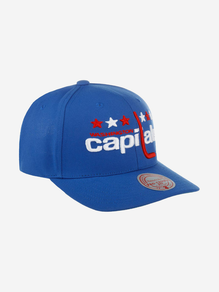 Бейсболка MITCHELL NESS HHSS5370-WCAYYPPPBLUE Washington Capitals NHL