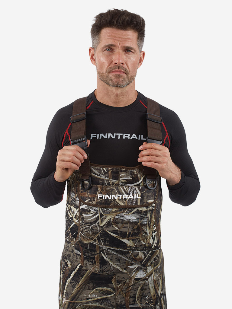 Вейдерсы мужские мембранные FINNTRAIL Blackwater с сапогом
