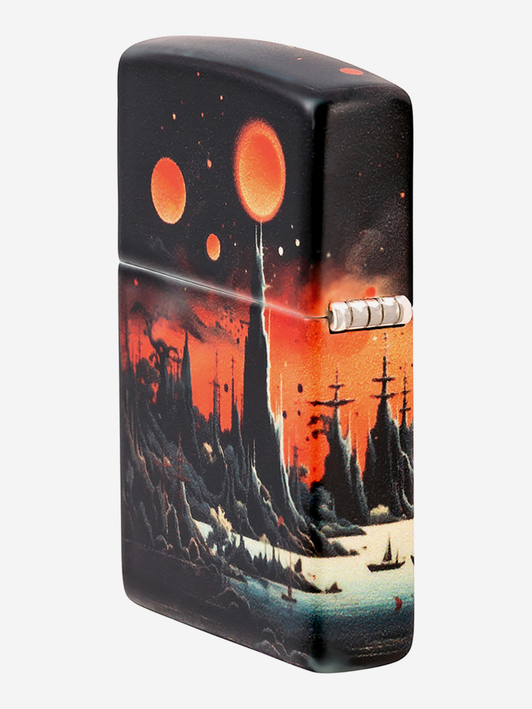 Зажигалка бензиновая ветроустойчивая Zippo Galactic Landscape Design 540 Matte