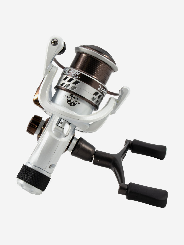 Катушка безынерционная Namazu White Fish WF3000, 4+1 подшипник, металлическая шпуля + запасная.