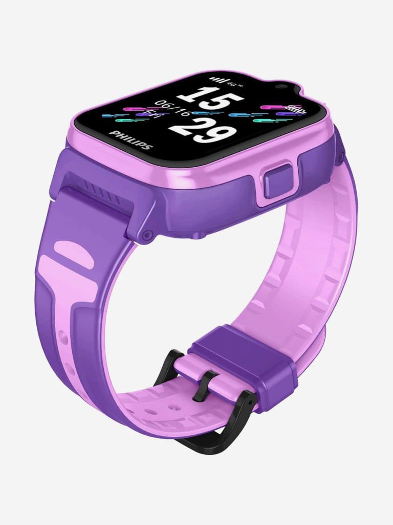 Смарт-часы Philips Kids W6610, 1.69", розовый/розовый, ctw6610pk/00