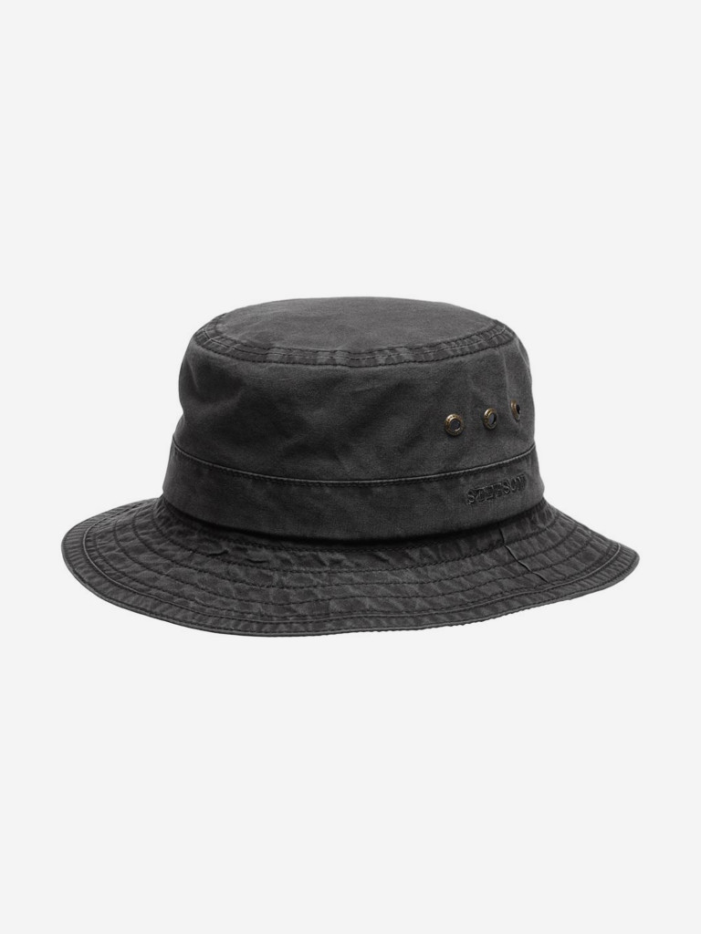 Панама STETSON 2811101 BUCKET DELAVE (черный)