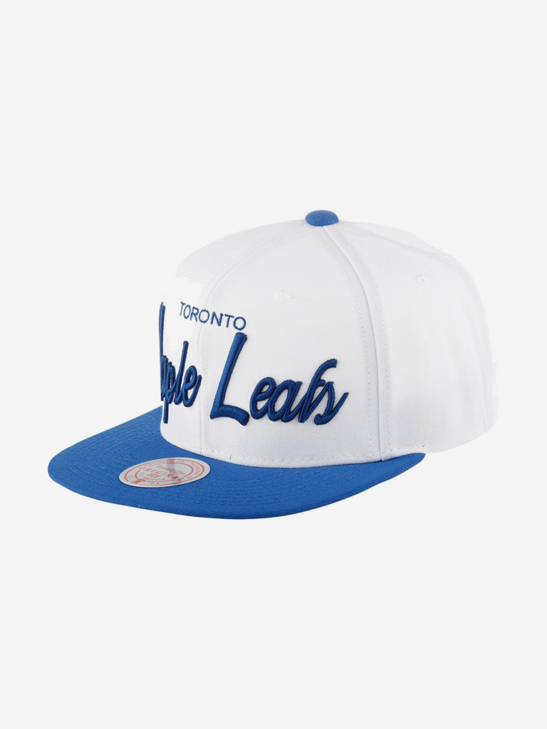 Бейсболка с прямым козырьком MITCHELL NESS 6HSSSH22086-TMLWHIT Toronto Maple Leafs NHL (белый)