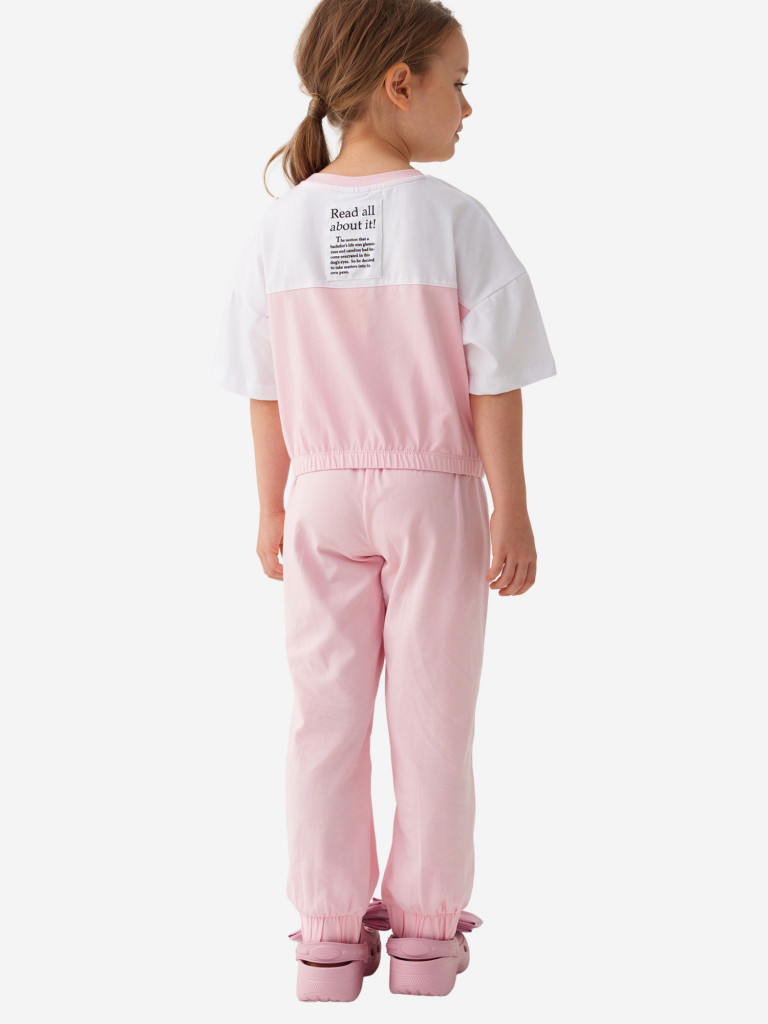 Комплект для девочек: футболка, брюки PlayToday