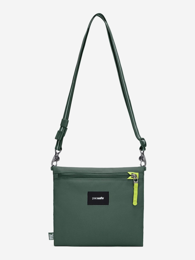 Сумка антивор Pacsafe GO crossbody pouch, Spruce Green, 3,5 л.