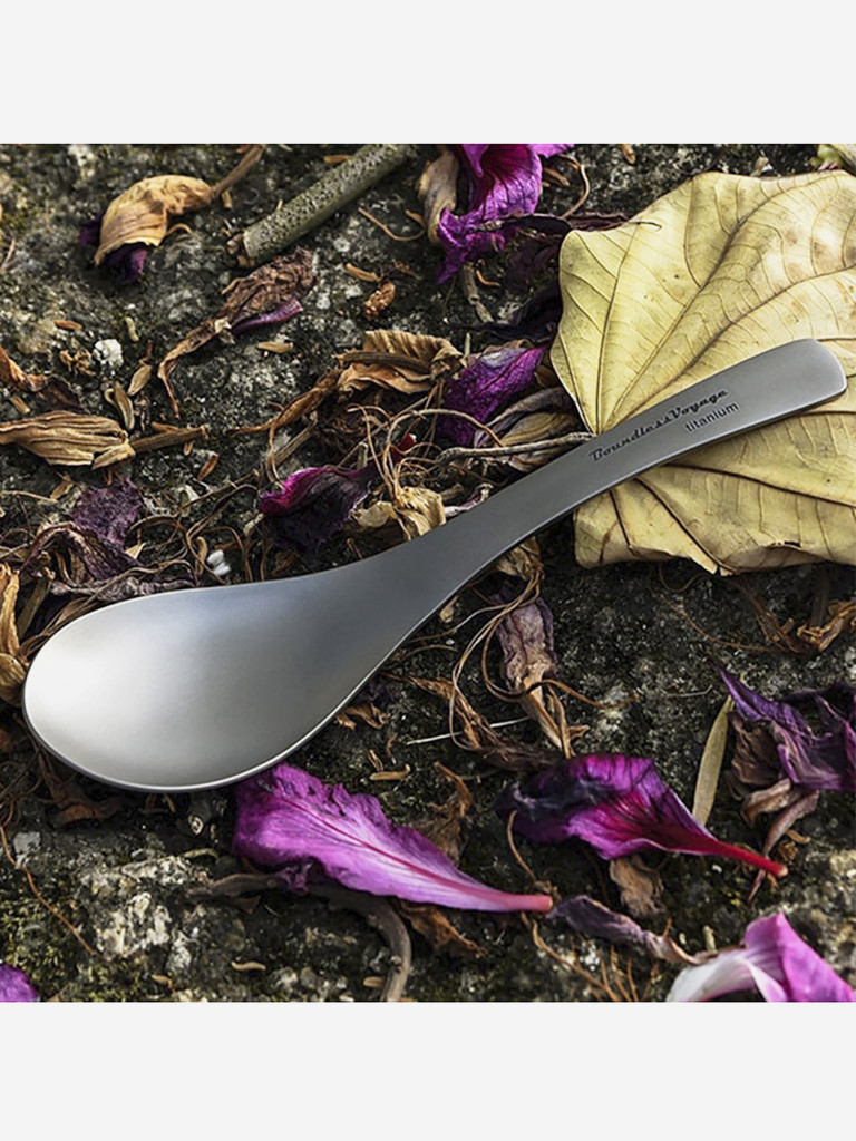 Ложка Boundless Voyage, титановая, туристическая, 15 см