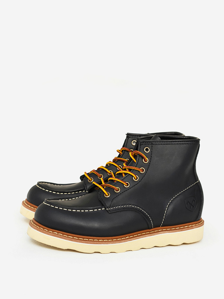 Ботинки муж. Harry Hatchet Lary Moc Toe black