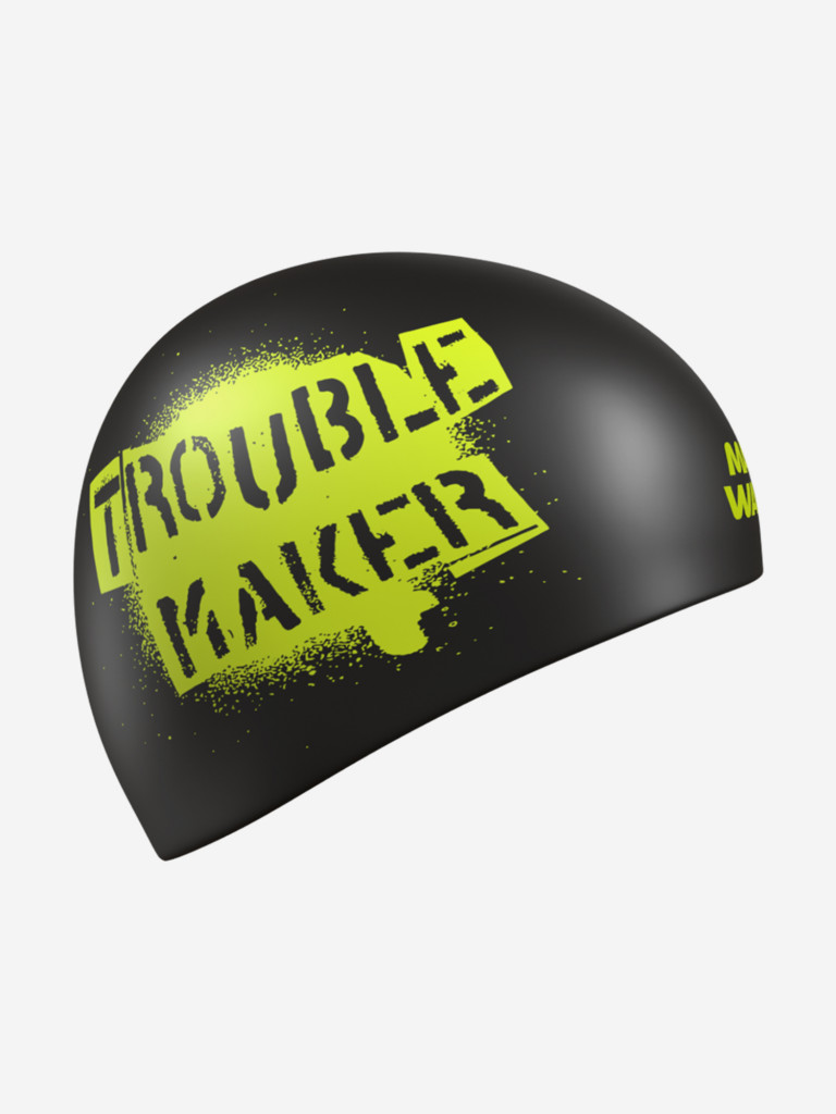 Силиконовая шапочка Mad Wave TROUBLE MAKER reversible черный, красный цвет  — купить за 1990 руб., отзывы в интернет-магазине Спортмастер