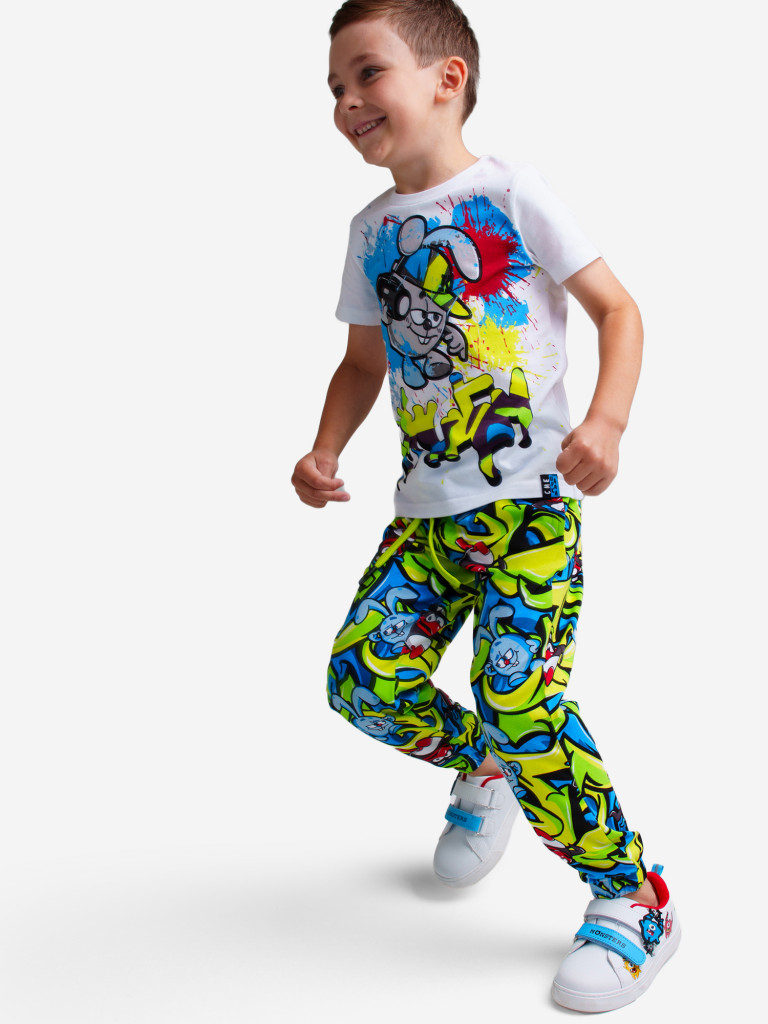 Комплект для мальчиков: футболка, брюки PlayToday