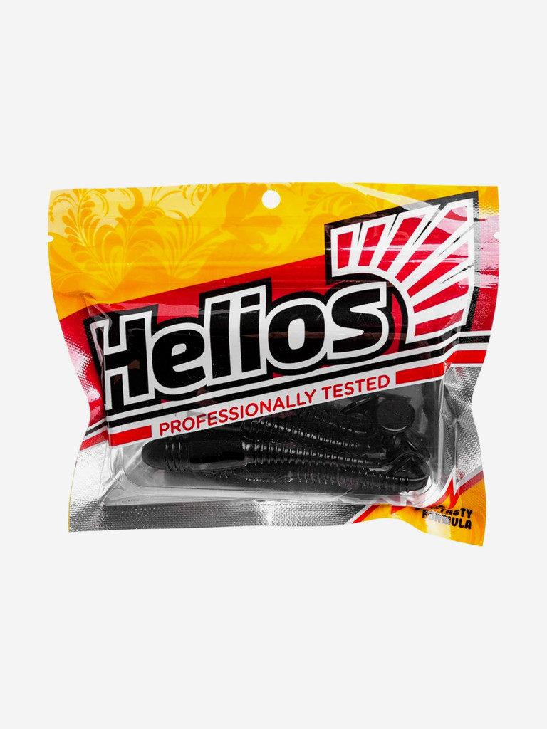 Мягкая приманка Helios Minoga, 3,75" / 9,5 см, Dark Star, 5 штук (HS-17-047)