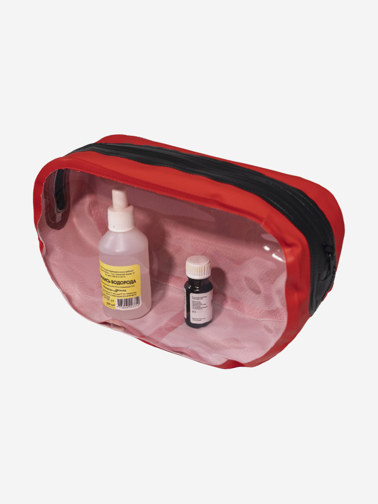 Герметичная аптечка Talberg FIRST AID TRANSPARENT, красный
