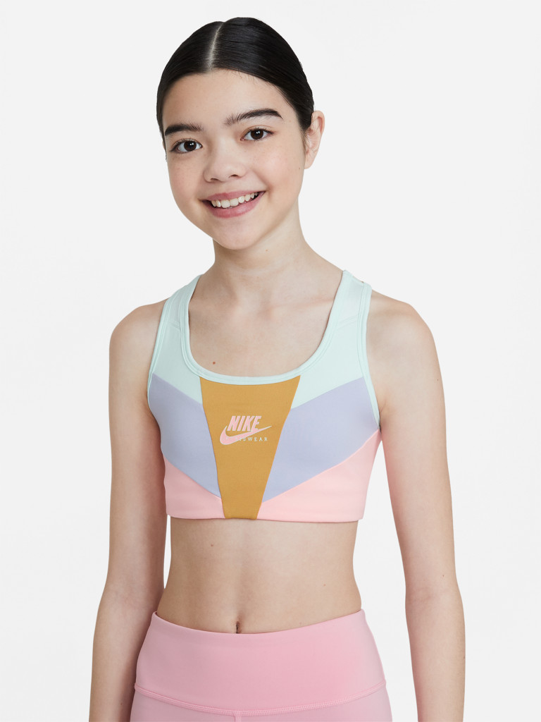 Топ бра спортивный для девочек Nike Swoosh