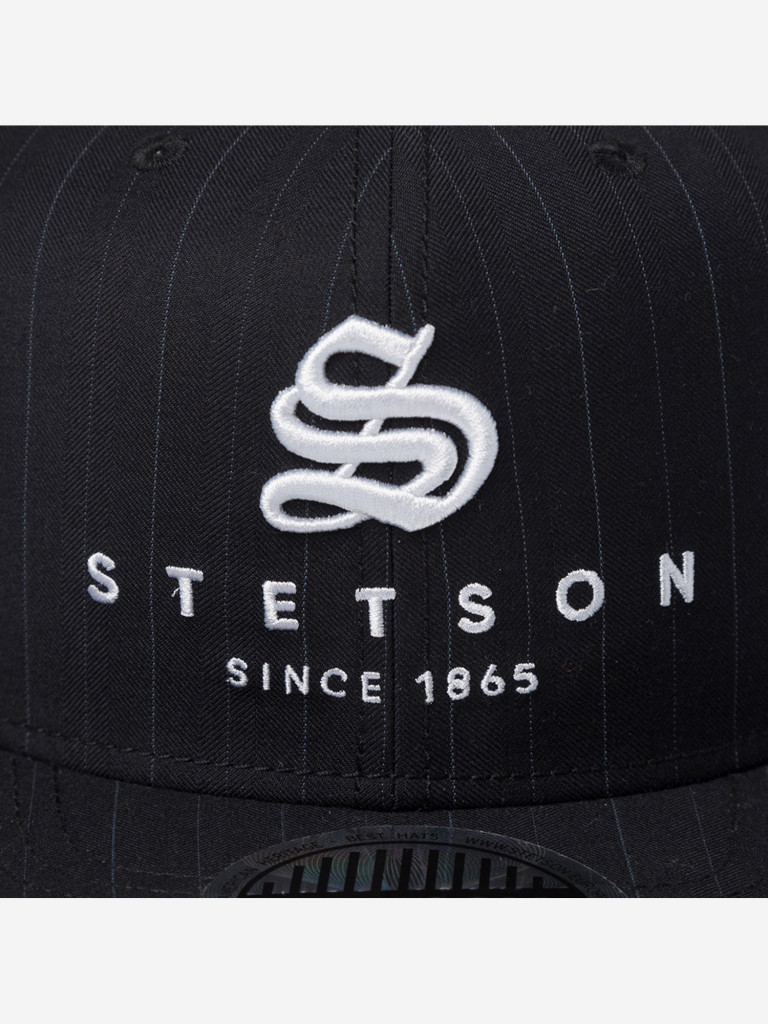 Бейсболка с прямым козырьком STETSON 7786701 BASEBALL CAP PINSTRIPE