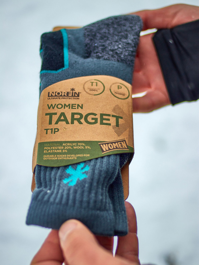 Термоноски Norfin T1P Women TARGET для рыбалки и охоты