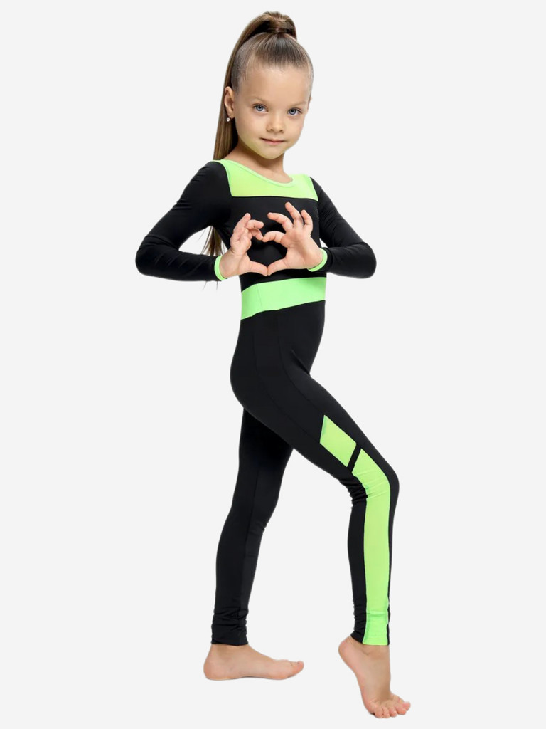 Комбинезон гимнастический для девочки WILDWINS