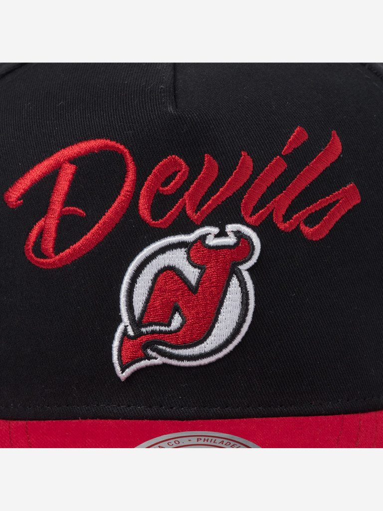 Бейсболка MITCHELL NESS HP9354-NJDBLCK New Jersey Devils NHL