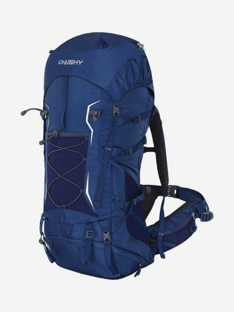 Рюкзак туристический RIBON, 60 л, синий