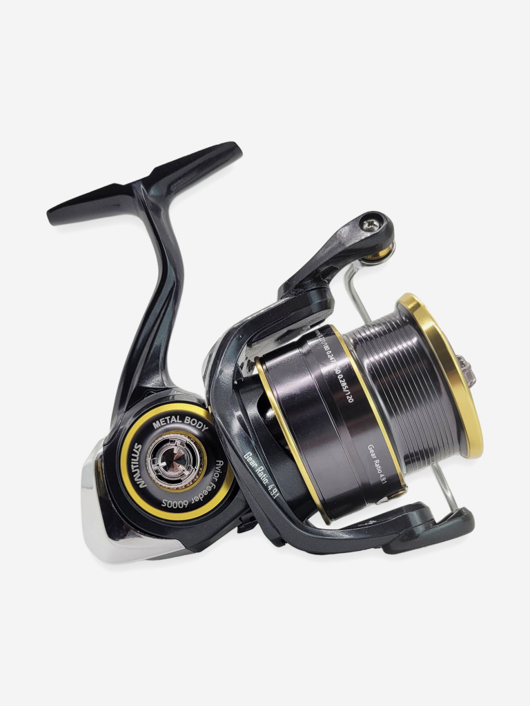 Катушка для фидера Nautilus AVIOR Feeder 4000S, катушка для удочки с передним фрикционом