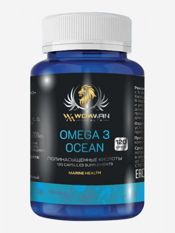 Омега 3 Тихоокеанская + АГЭ комплекс WowMan WMDM1004