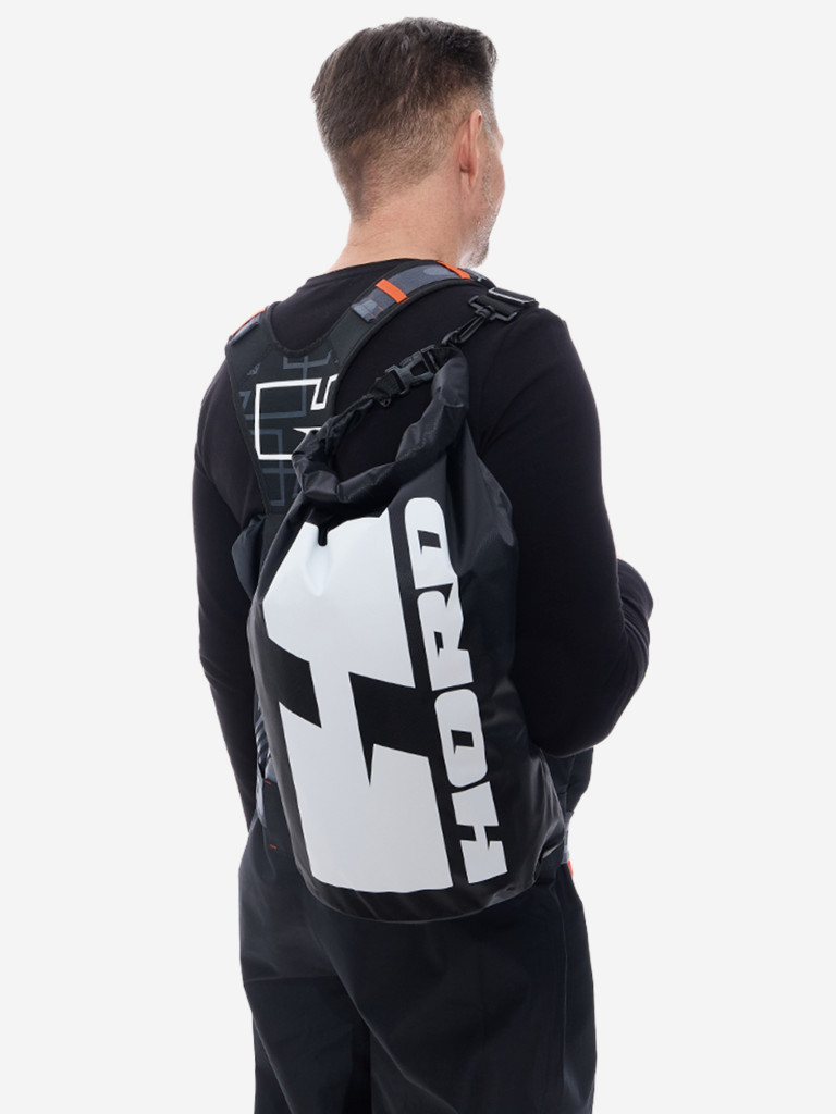 Мембранные вейдерсы Hord "The 9", водонепроницаемые, мужские, цвет черный