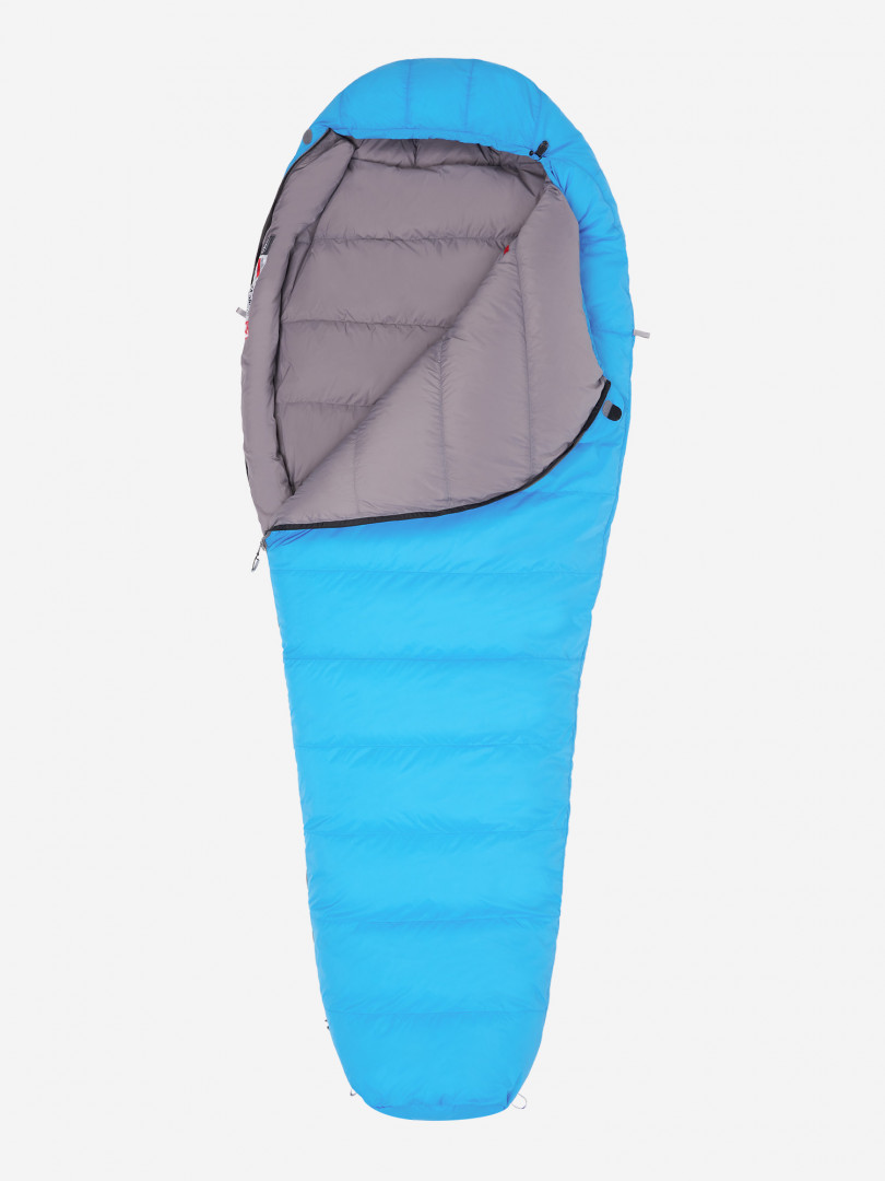 фото Спальный мешок bask hikiing v2 -7 правосторонний, голубой