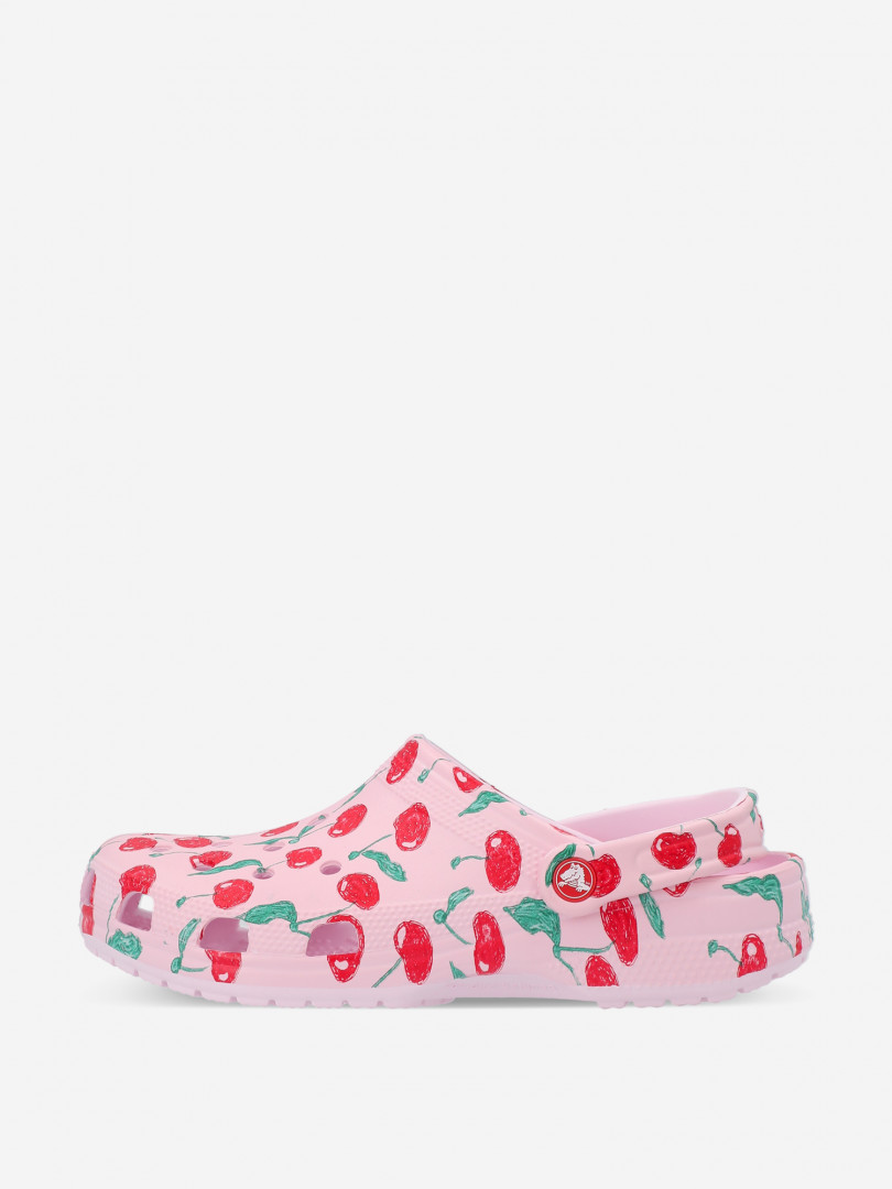 Сабо женские Crocs Classic Fresh Fruits Розовый 6299₽
