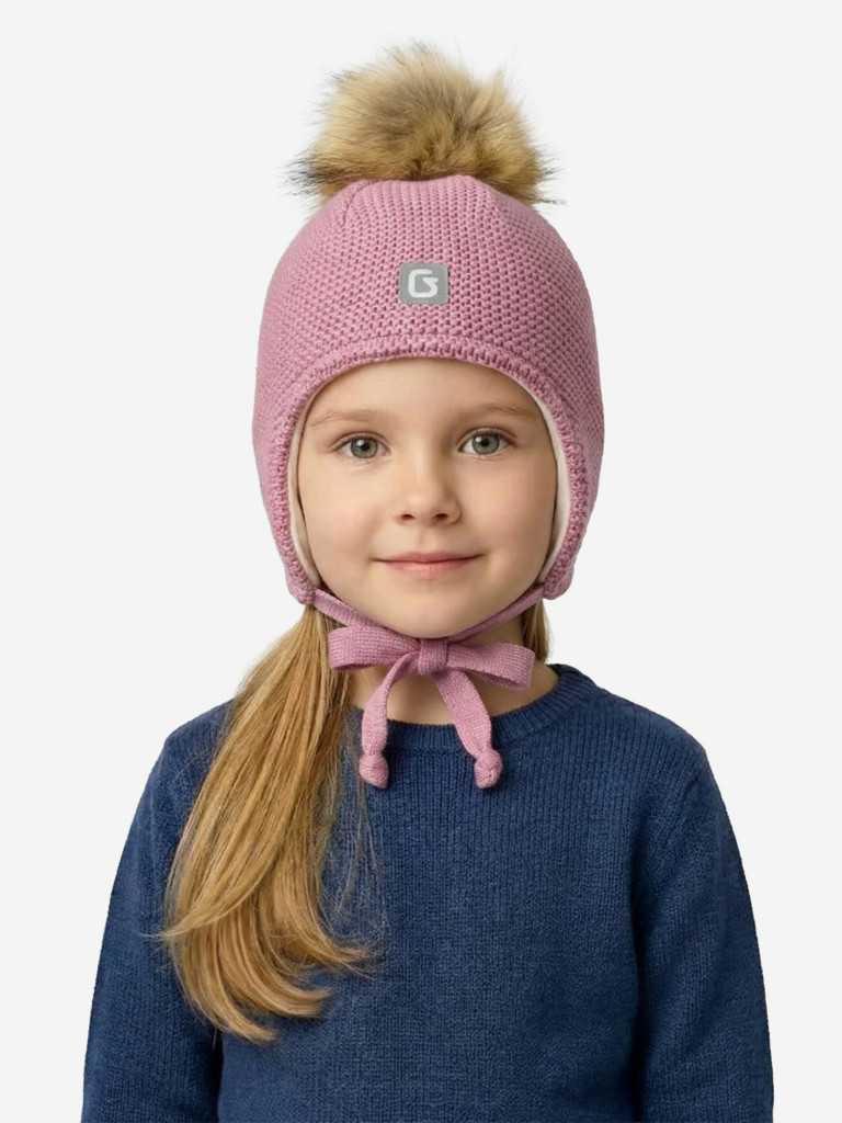 Шапка для девочки GUSTI GW25AC1231G-VIOLET