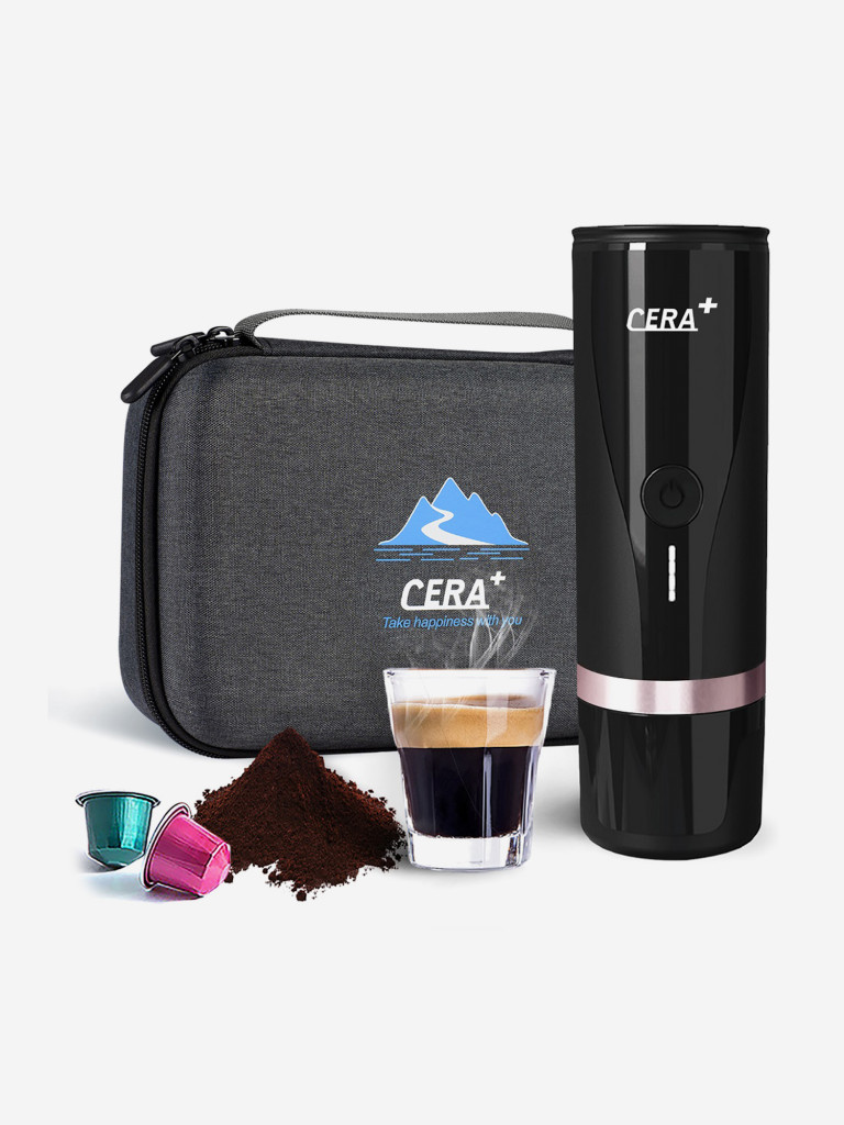 Кофеварка туристическая автомат Cera+ PCM03 (с нагревом)