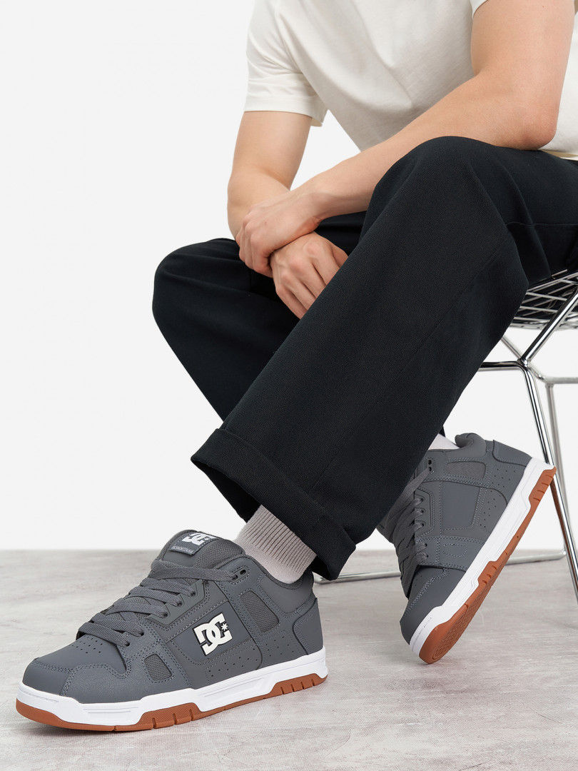 Кеды мужские DC Shoes Stag Серый 10259₽