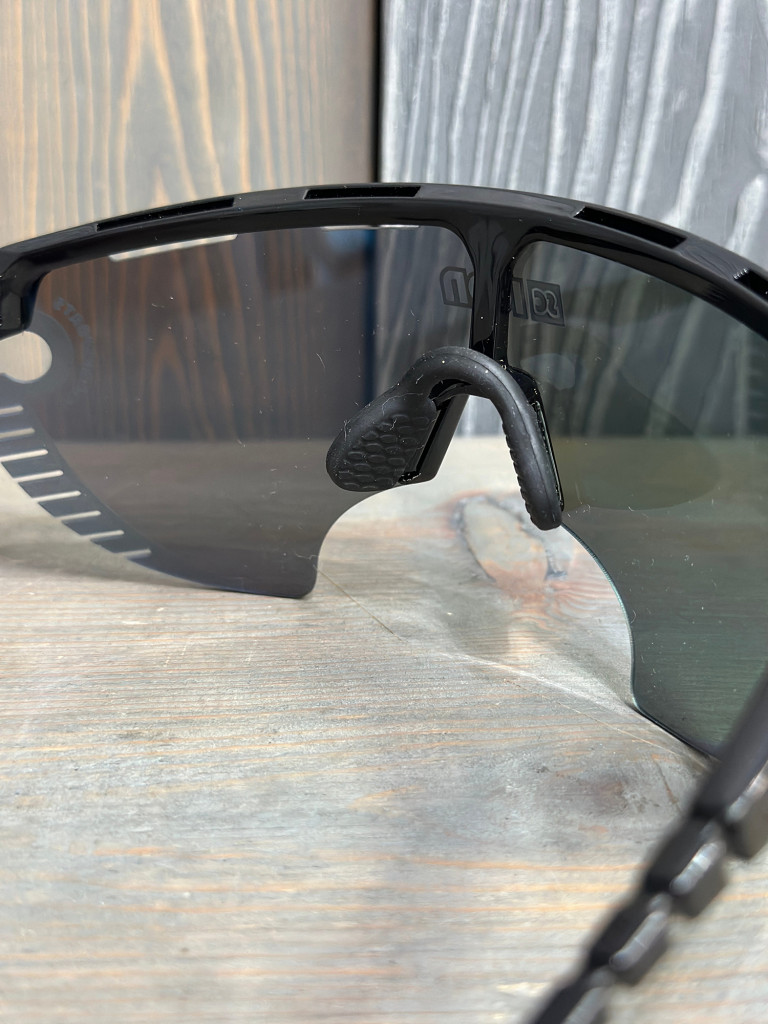 Очки спортивные Scicon AeroWing Lamon оправа Black Gloss линза SCNPP Multimirror Blue