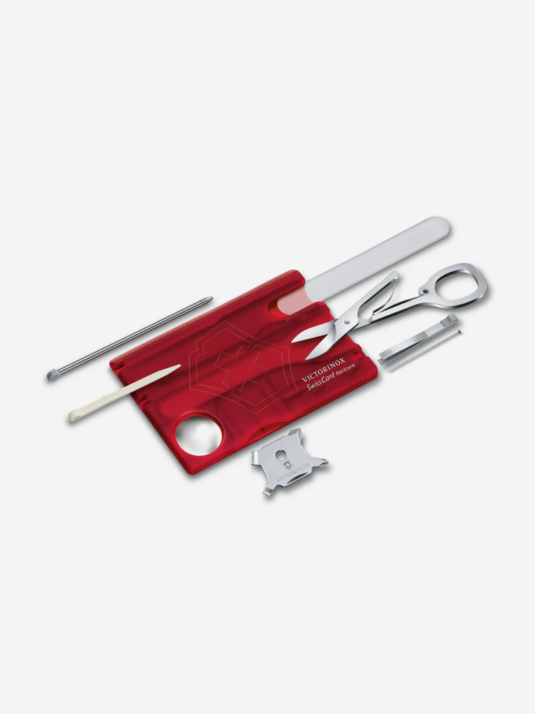 Швейцарская карточка Victorinox SwissCard Nailcare, 82 мм, 13 функций