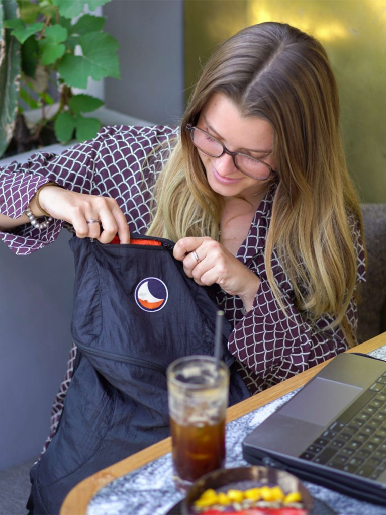 Рюкзак TICKET TO THE MOON Backpack Plus 25L, Black