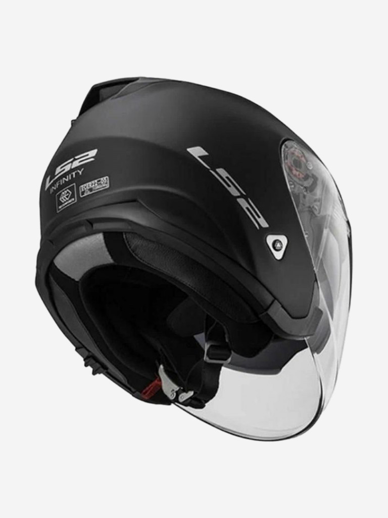 Мотошлем OF521 INFINITY SOLID LS2 (черный матовый)