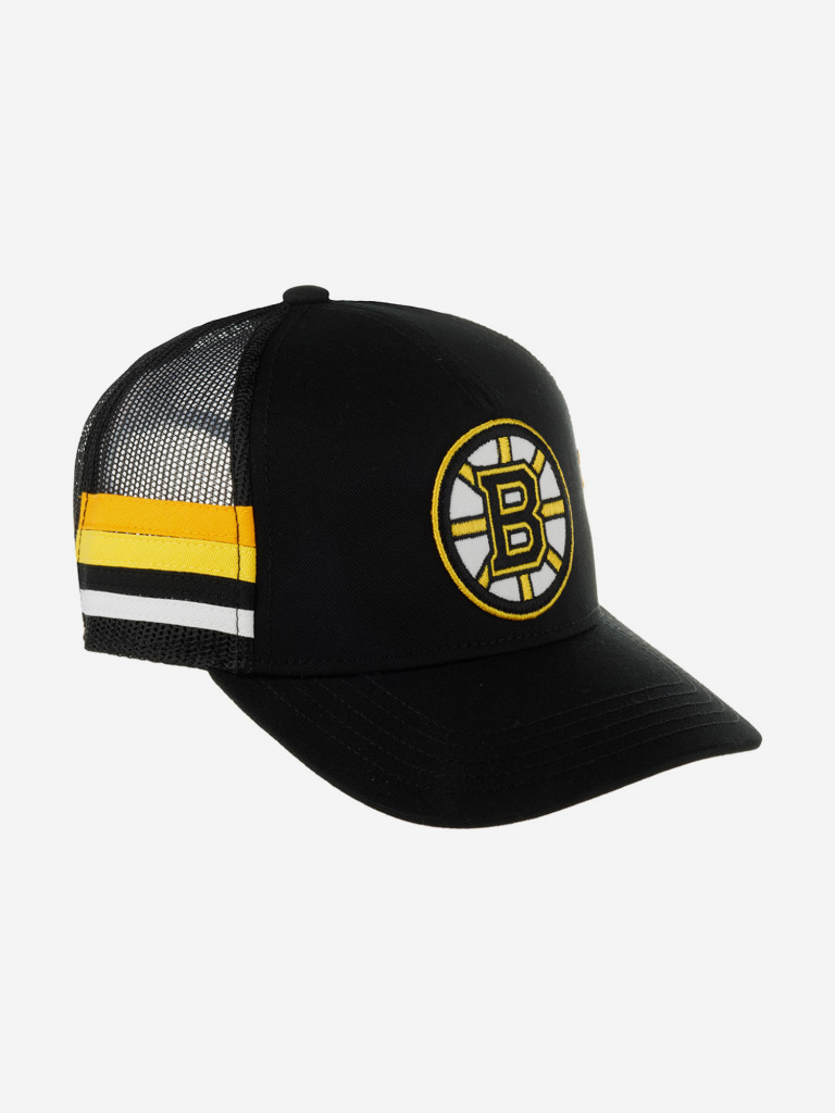 Бейсболка с сеточкой AMERICAN NEEDLE 23018A-BBR Boston Bruins Hotfoot NHL (черный)