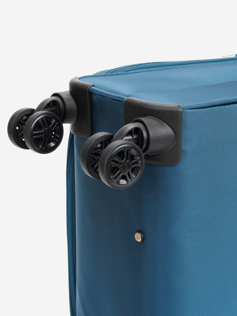 Чемодан TORBER Vivi синий 63 л