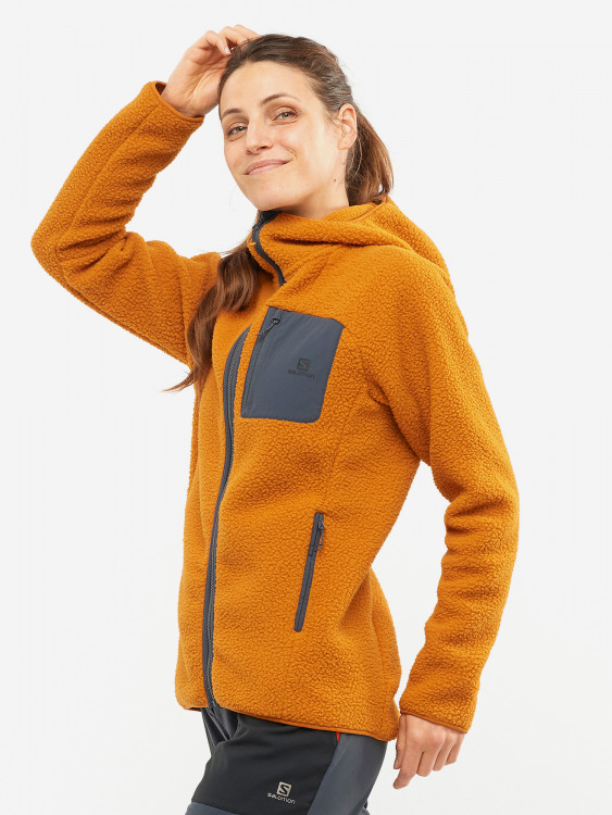 Джемпер флисовый женский Salomon Outline Warm Teddy