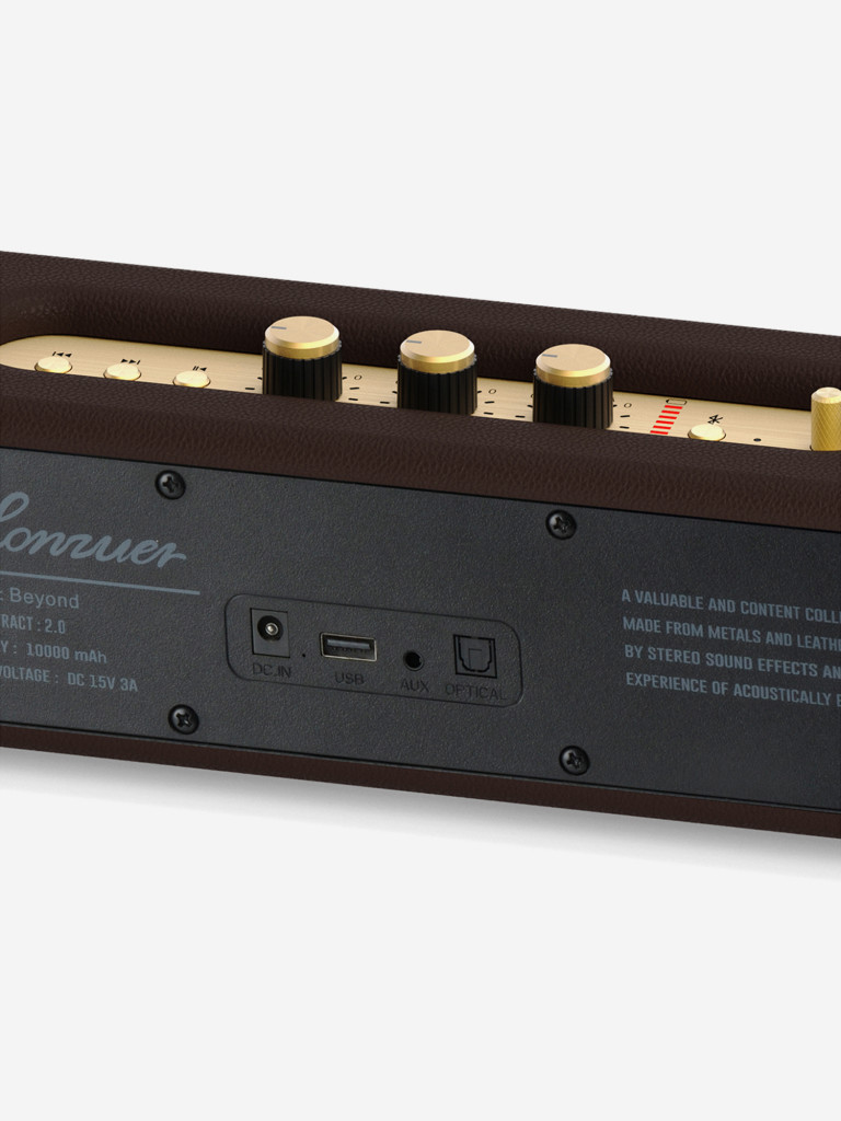 Беспроводная портативная колонка BukaTech Lonzuer Beyond Brown, 50 Вт