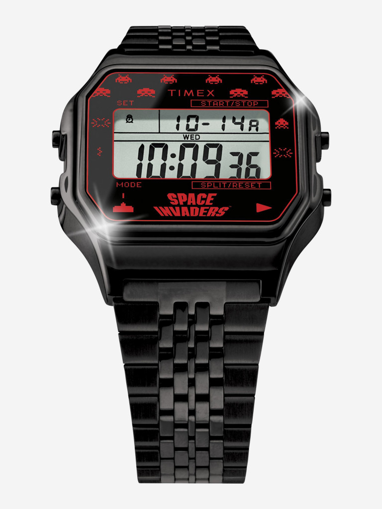 Спортивные часы TIMEX TW2V30200, Электронные, 34 мм, с подсветкой Indiglo