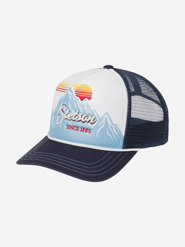 Бейсболка с сеточкой STETSON 7745101 TRUCKER CAP ALPINE SUNSET