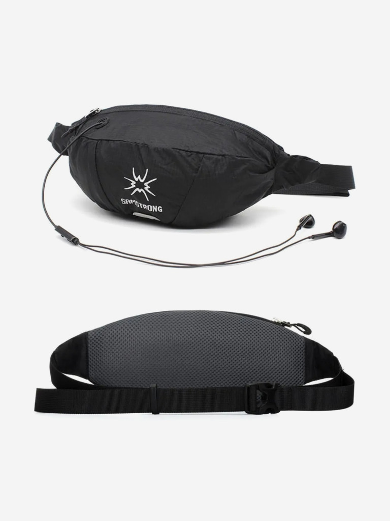 Поясная сумка SAMSTRONG B0268 WAIST BAG 1,5, черный